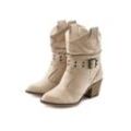 LASCANA Cowboy Stiefelette beige Gr. 35 für Damen