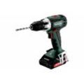 Metabo Akku-Bohrschrauber BS 18 LT Compact, metaBOX 145, 18V 2x2Ah Li-Power + ASC 55