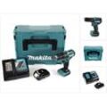 Makita DHP 483 Y1J-D Akku Schlagbohrschrauber 18V 40Nm im Makpac + 1x 1,5 Ah Akku + Ladegerät