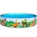 Planschbecken 183x38cm Dinosaurier Swimmingpool Schwimmbecken Kinder - Bestway