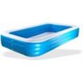 Aufstell-Pool Planschbecken eckig Gartenpool Schwimmbecken 305x183 cm - Bestway