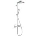 Duschsäule Hansgrohe Crometta s Showerpipe 240 1jet mit Thermostat 27267000