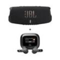 JBL Charge 5 + Live Beam 3