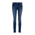 TOM TAILOR Damen TTALEXA Skinny Jeans, blau, Uni, Gr. 32/32