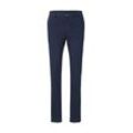 TOM TAILOR Herren Stretch Chino Slim, blau, Uni, Gr. 29/32