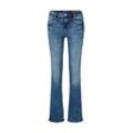 TOM TAILOR Damen Alexa Straight Jeans mit Stretch, blau, Gr. 28/32