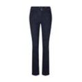 TOM TAILOR Damen Alexa Straight Jeans mit Bio-Baumwolle, blau, Uni, Gr. 25/32