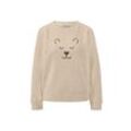 Kuschel-Sweater - Creme - Gr.: S