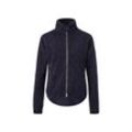 Teddyfleece-Jacke - Dunkelblau - Gr.: XS