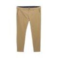 TOM TAILOR Herren Plus - Basic Chino Hose, beige, Uni, Gr. 44/32