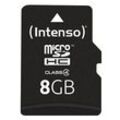 Intenso Speicherkarte microSDHC-Card Class 4 8 GB