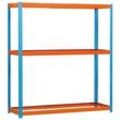 Simonrack Schwerlastregal ECOFORTE 1204-3 8435104922583 orange, blau 120,0 x 45,0 x 200,0 cm