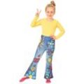 Kinder-Schlag-Leggings "70er-Jeans"