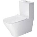 Duravit DuraStyle Stand Tiefspül WC 2156090000 Abgang für Vario Anschluss Set, weiss