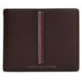 Geldbörse TOMMY HILFIGER "Men TH CASUAL CC AND COIN Wallets" braun (coffee bean) Kleinlederwaren Geldbeutel Herrenbörse Portemonnaie