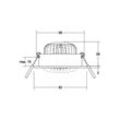 BRUMBERG LED-Spot BB33 on/off Anschlussbox strukturschwarz