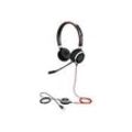 Jabra Evolve 40 MS Stereo Duo Headset schwarz