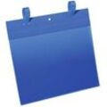 DURABLE Gitterboxtaschen blau A4, 50 St.