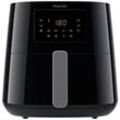 Philips Home Essential XL HD9270/70 Heißluft-Fritteuse 6.2 l 2000 W Temperaturvorwahl, Timerfunktion, mit Display Schwarz/Silber