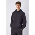 Kapuzensweatshirt CHAMPION "Hooded Sweatshirt" Gr. M (48/50), grau (pha) Herren Sweatshirts