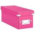 LEITZ CD-/DVD-Box Click & Store pink, 1 St.