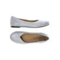 La Shoe Damen Ballerinas, grau, Gr. 40