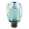 Grohe Oberteil 45951 mit Brillant Griff 45951000 Markierung blau 1/2" chrom