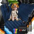 LovPet® 2in1 Hundedecke für Auto Rückbank & Kofferraum mit Seitenschutz und Sichtfenster Kofferraumschutz - Wasserabweisende Hunde Autoschondecke Universal Autoschutzdecke Autodecke Rücksitz