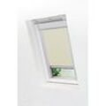 Lysel - Qualitätsdachfensterrollo abdunkelnd elfenbein Rollo geeignet für Velux Dachfenster CK02, (B x H) 38.30cm x 59.50cm in beige/elfenbein