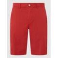 Straight Fit Chino-Shorts mit Stretch-Anteil Modell 'Bozen'