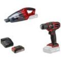 Einhell TC-CD 18/35+TE-VC 18 (1x2,5Ah) 4326596 Werkzeugset Akkugeräte