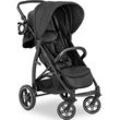 Kinder-Buggy HAUCK "Rapid 4D, schwarz", Baby, schwarz, Kinderwagen, mit Getränkehalter und schwenk- und feststellbaren Vorderrädern