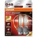 OSRAM XENARC® NIGHT BREAKER® LASER D4S Duobox Glühlampe, Fernscheinwerfer,Glühlampe, Hauptscheinwerfer 42V 66440XN2-2HB