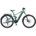 E-Bike PROPHETE "Stack 5.0" Gr. 48, grün, E-Bikes, 48cm, 29 Zoll (73,66cm), Pedelec, Elektrofahrrad für Damen u. Herren, MTB