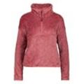 Sweatshirt ALIFE & KICKIN "Damen LilianAK G" Gr. L, rot (astro dust), Damen, 100% Polyester, Sweatshirts, Kuschliger Teddy Pullover mit zwei seitlichen Eingriffstaschen