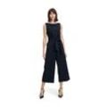 Overall BETTY BARCLAY "Betty Barclay Jumpsuit mit Eingrifftaschen" Gr. 36, Normalgrößen, blau (dunkelblau) Damen Overalls Form