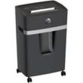 HP Pro Shredder 15CC Aktenvernichter mit Partikelschnitt P-4, 4 x 35 mm, bis 15 Blatt, schwarz