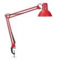 MAUL MAULstudy Schreibtischlampe rot mit Tischklemme