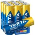 10 VARTA Batterien LONGLIFE Power Mignon AA 1,5 V