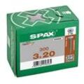 SPAX® Rückwandschrauben T10 Flachkopf WIROX 3 mm x 20 mm, 300 St.