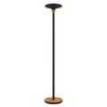 unilux BALY BAMBOO Stehlampe schwarz/bambus 44,6 W