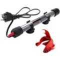 Aougo - Aquarium-Heizung, Tauch-Aquarium-Heizung, Tauch-Aquarium-Heizung, 50 w Aquarium-Heizung, schwarze Aquarium-Heizung, verstellbar, mit