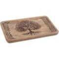 Life Tree Display Tabletts Rechteckige braune Platte - 3x25x15cm - Signes Grimalt