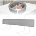 Bettgitter Kinderbettgitter Bettschutzgitter Schutzgitter Bett Rausfallschutz Bett Bed Rail Bettkantenschutz, Höhenverstellbar Form Einstellbar für