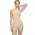 Shaping-Body TRIUMPH "Modern Soft+Cotton BS" Gr. 85, Cup E, beige (puder) Damen Bodies ohne Bügel, Basic Dessous