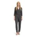 Overall BETTY BARCLAY "Betty Barclay Jumpsuit mit Eingrifftaschen" Gr. 36, Normalgrößen, schwarz (schwarz, beige) Damen Overalls Form