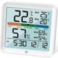 Hygrometer-Innenthermometer, digitales Luftfeuchtigkeitsmessgerät, präziser Temperaturmonitor, MAX/MIN-Aufzeichnungen,