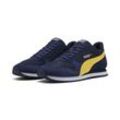 Sneaker PUMA "ST MILER Sneakers Erwachsene" Gr. 36, navy sunny gelb alpine snow weiß blau, Schuhe