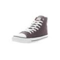 Sneaker ETHLETIC "White Cap Hi Cut" Gr. 38, grau (pewter grau, just weiß) Schuhe Canvassneaker Sneaker high Sneakerboots Fairtrade Produkt