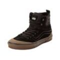 Sneaker VANS "Ashwood Hi", Gr. 40, schwarz (outdoor schwarz, gum), Leder, Textil, Synthetik, sportlich, Schuhe Sneakerboots Schnürboots Skaterschuh Sneaker high